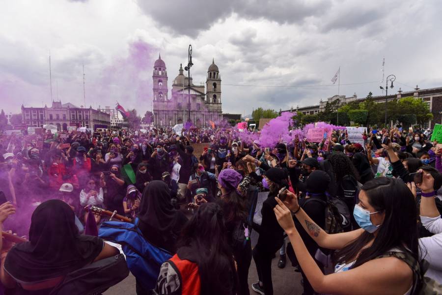 Clase política conmemora el 8M