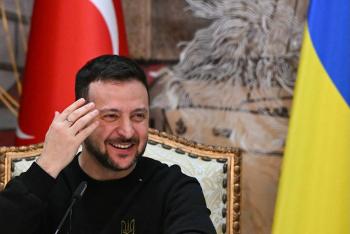 Zelenski lleg&oacute; a Turqu&iacute;a para hablar de la guerra en Ucrania con Erdogan