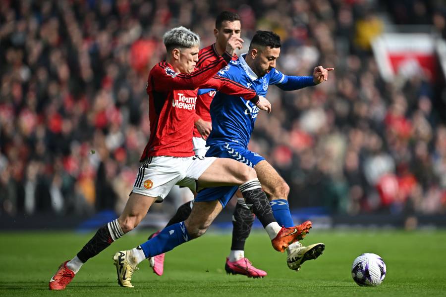 Los penales de Garnacho dan la victoria al Manchester United sobre el Everton