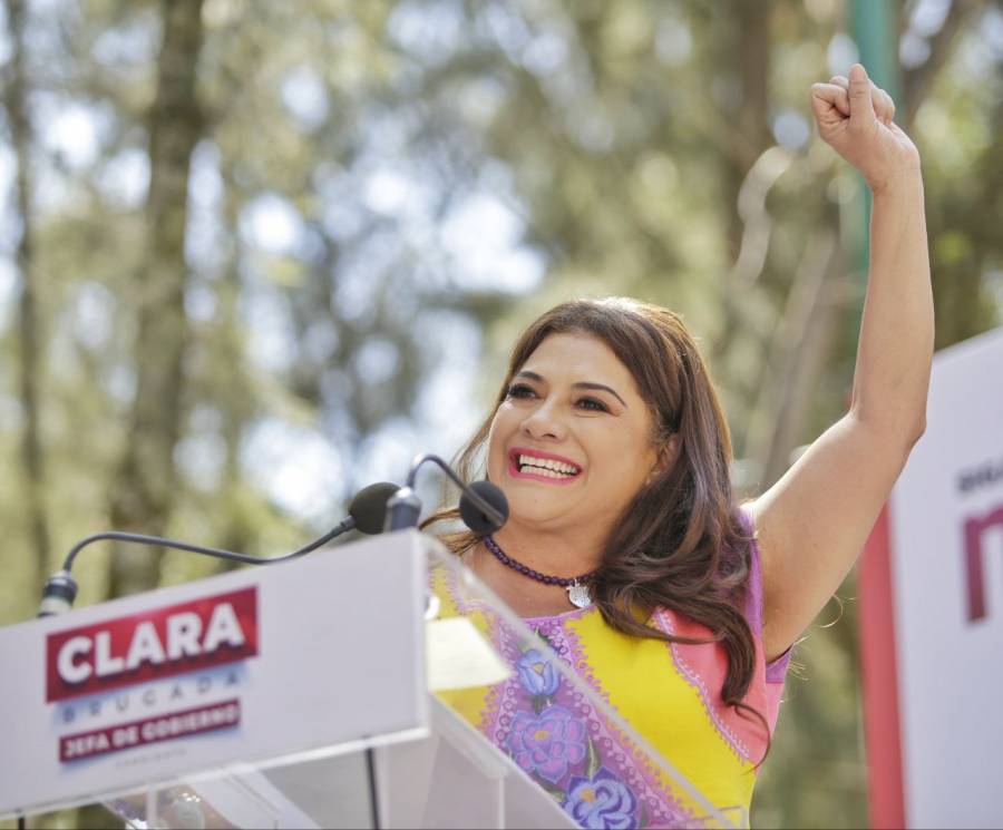 Clara Brugada propone crear fondo para apoyar a pueblos originarios en la CDMX