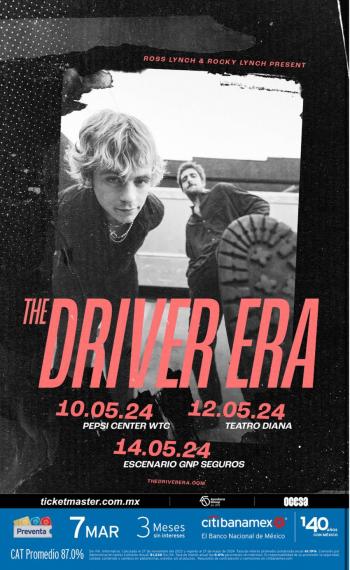 THE DRIVER ERA EN MÉXICO  Es momento de una buena dosis de rock sentimental