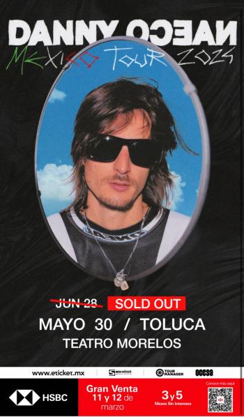 Danny Ocean agrega fechas en M&eacute;xico