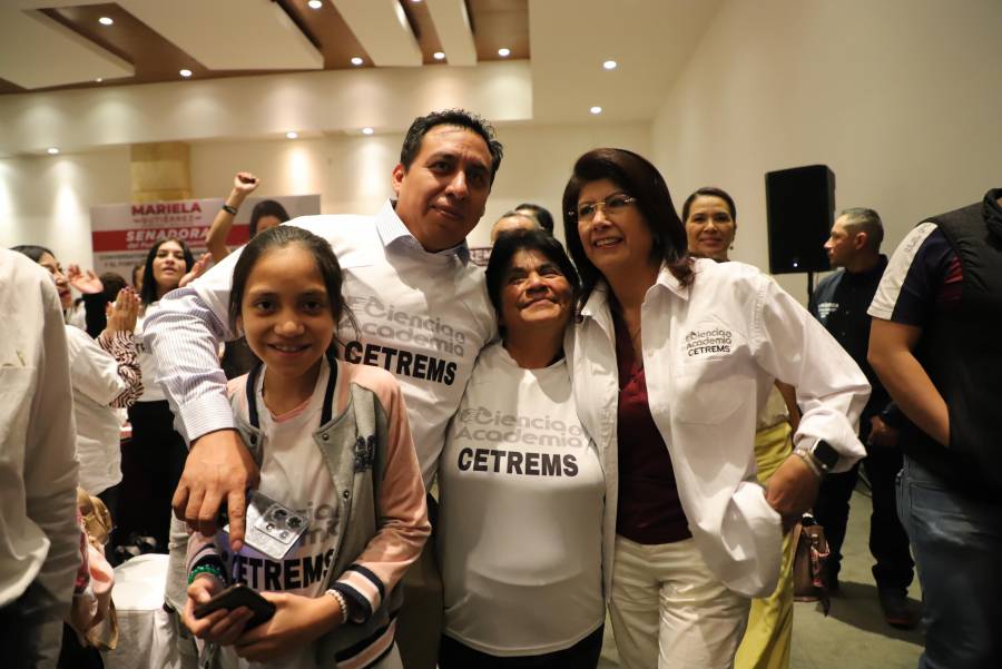 Busca Mariela Gutiérrez mejorar condiciones de educación media superior en Edomex