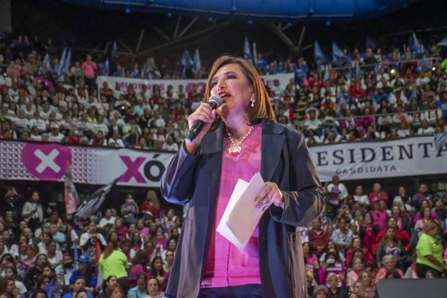 X&oacute;chitl G&aacute;lvez promete cierre de Refiner&iacute;as en Nuevo Le&oacute;n y Tamaulipas