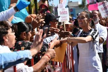 Claudia Sheinbaum busca obtener más de 30 millones de votos en las próximas elecciones