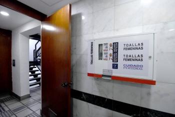 Todas las sedes del PJF contar&aacute;n con despachadores de gesti&oacute;n menstrual