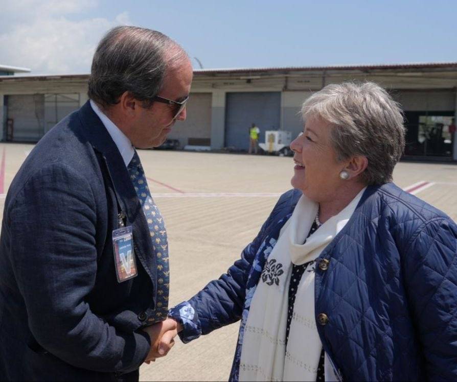 Alicia B&aacute;rcena llega a Jamaica para di&aacute;logos sobre inestabilidad en Hait&iacute;