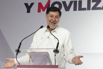 Gerardo Fernández Noroña se compromete a llevar el tema de las 