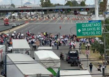 Cancelan megabloqueo de transportistas en el Estado de México