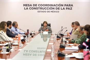 Mesa de Coordinación para la Construcción de la Paz da seguimiento a temas de violencia de género y 8M