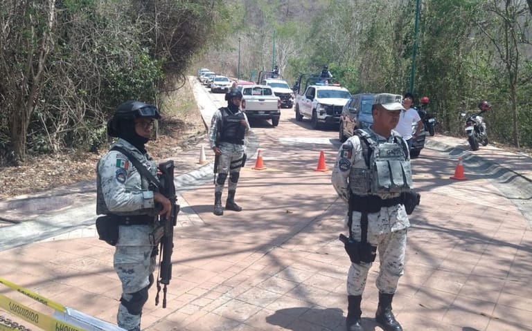 Guardia Nacional interviene en el campo de golf de Tangolunda en Bahías de Huatulco, a cargo de Salinas Pliego