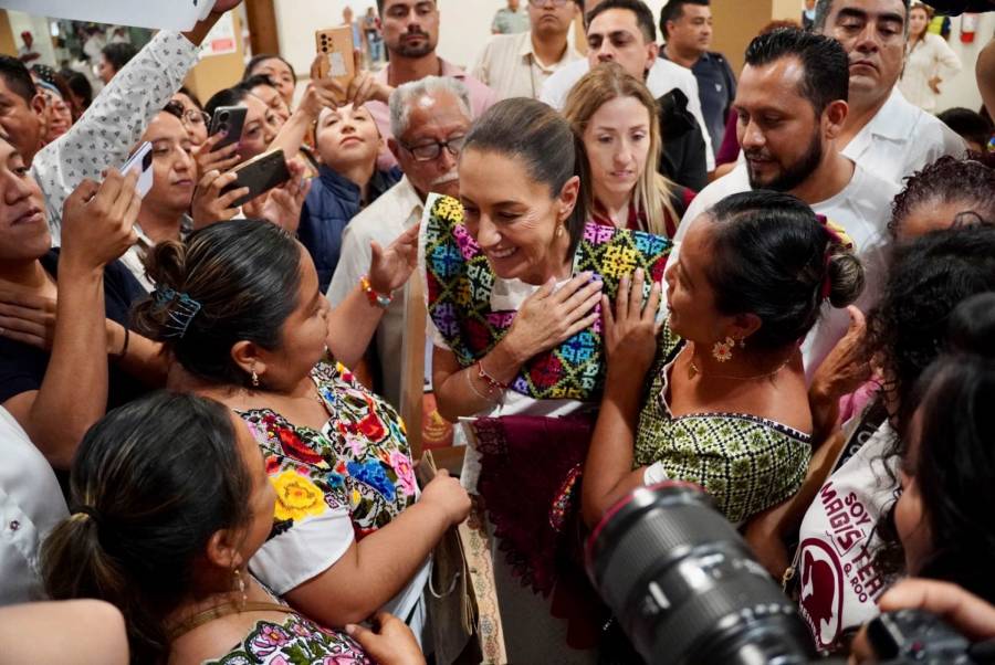 Claudia Sheinbaum: “No nos vamos a olvidar del Tren Maya”