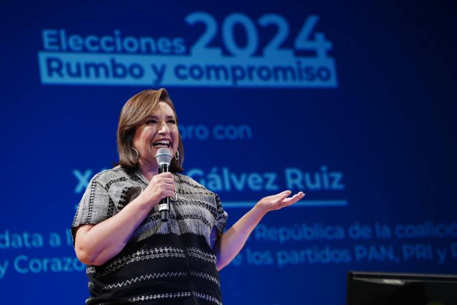 “A mí no me da miedo ni Trump ni Biden”, asegura Xóchitl Gálvez en Tijuana
