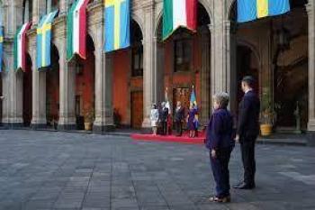 Sector privado de M&eacute;xico se reuni&oacute; con Reyes de Suecia