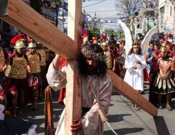 Semana Santa: Inician preparativos para la Pasión de Cristo en Iztapalapa