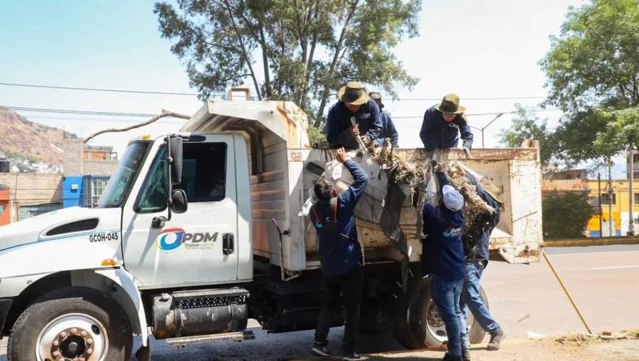 Encabezan autoridades trabajos preventivos ante inminente temporada de lluvias en el Estado de M&eacute;xico