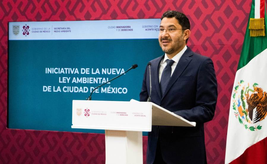 Presenta Batres, iniciativa de nueva Ley ambiental