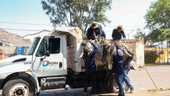 Encabezan autoridades trabajos preventivos ante inminente temporada de lluvias en el Estado de México