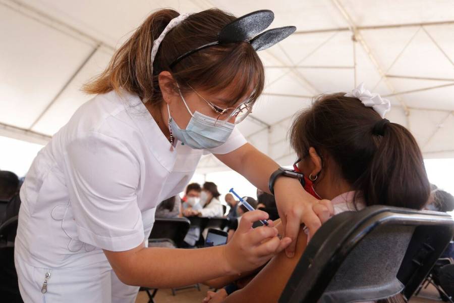 Llama Salud Edomex a padres de familia a completar el esquema de vacunaci&oacute;n para ni&ntilde;as y ni&ntilde;os