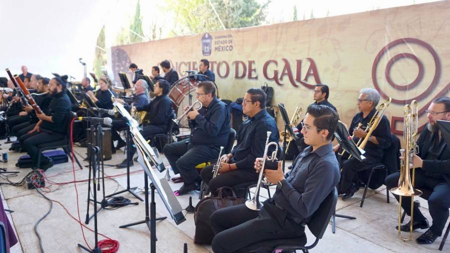 Llega música de la Orquesta Sinfónica del Estado de México a Acolman