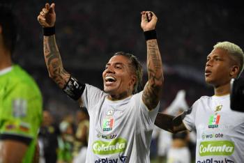 Dayro Moreno rompe r&eacute;cord de goles en el f&uacute;tbol colombiano