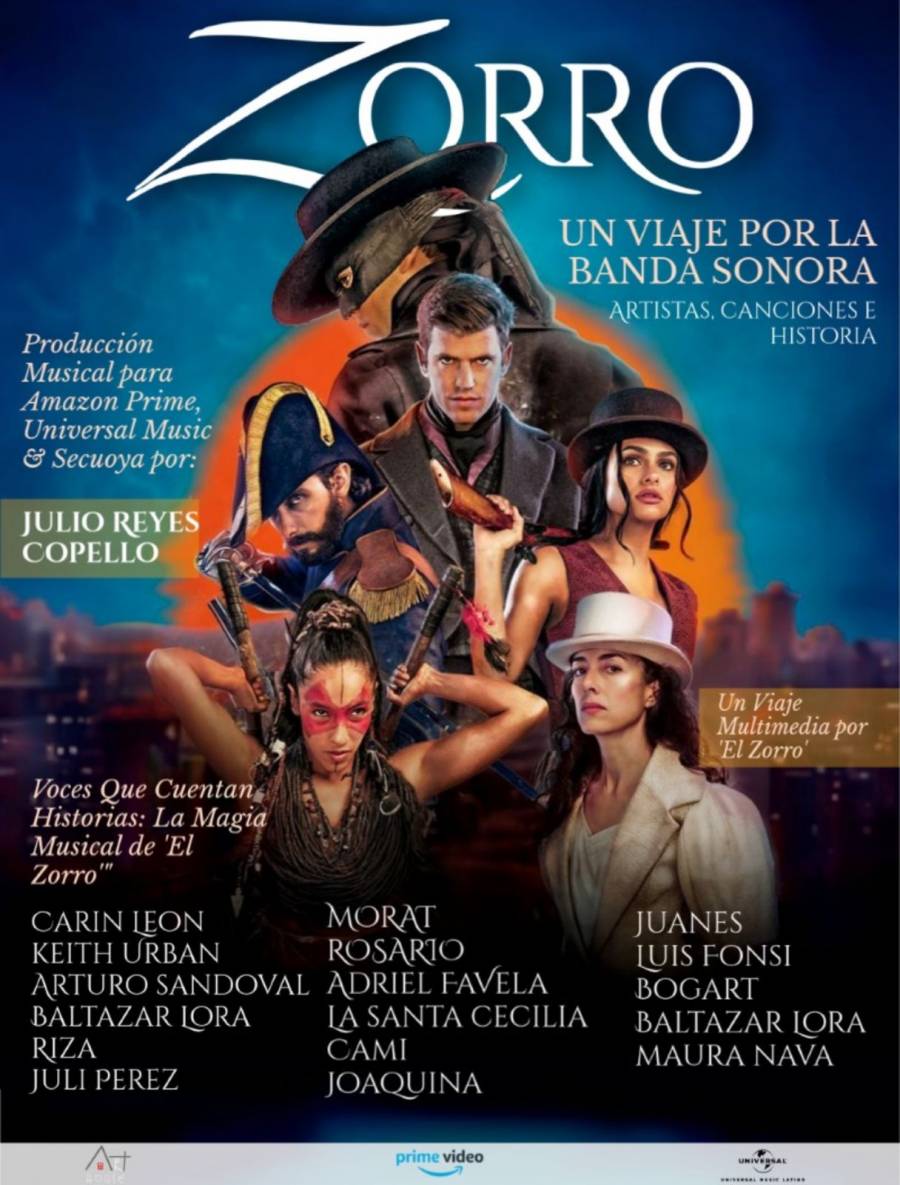 Julio Reyes Copello, el productor musical que ambienta las aventuras de “Zorro”