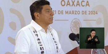 L&oacute;pez Obrador “el mejor aliado de los exclu&iacute;dos”, dice Gobernador de Oaxaca
