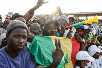 Senegal: los candidatos ponen sus &uacute;ltimas fuerzas en la campa&ntilde;a presidencial