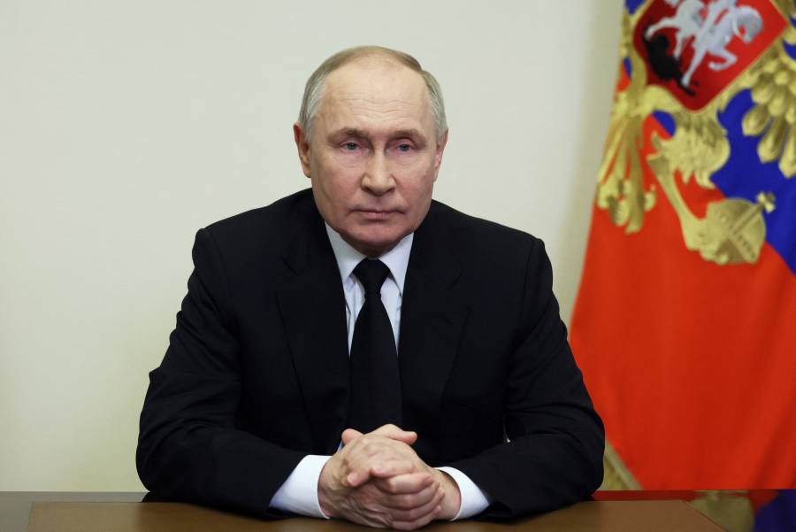 Putin promete castigar a los culpables del atentado en Mosc&uacute; y apunta a pista ucraniana