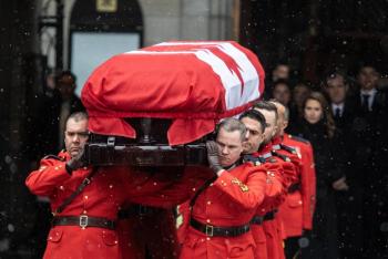 Canad&aacute; a pesar de un funeral de Estado al ex primer ministro Mulroney