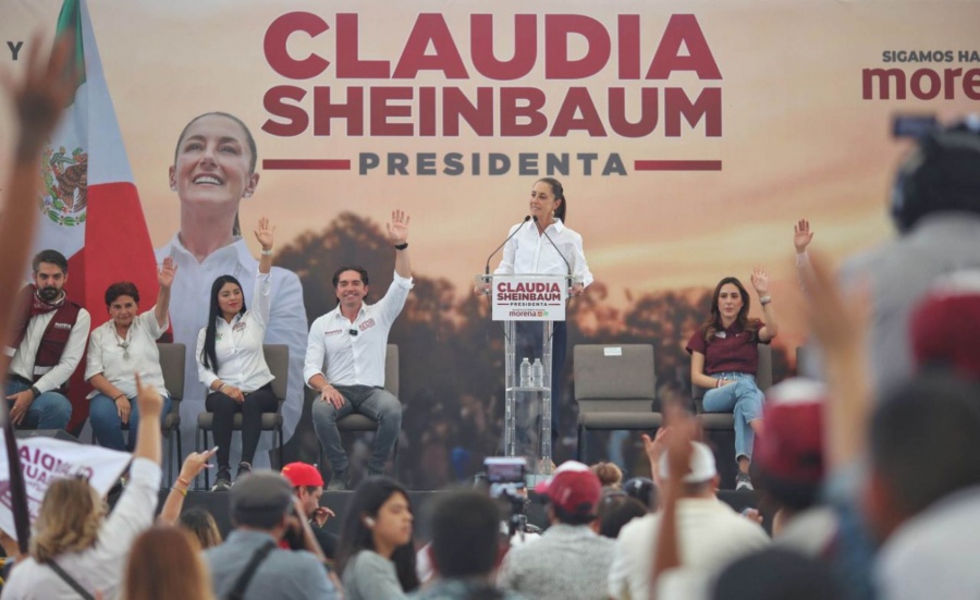 Anuncia Sheinbaum que, de ganar, llevará a cabo una revisión exhaustiva de las concesiones y la distribución del agua en México.
