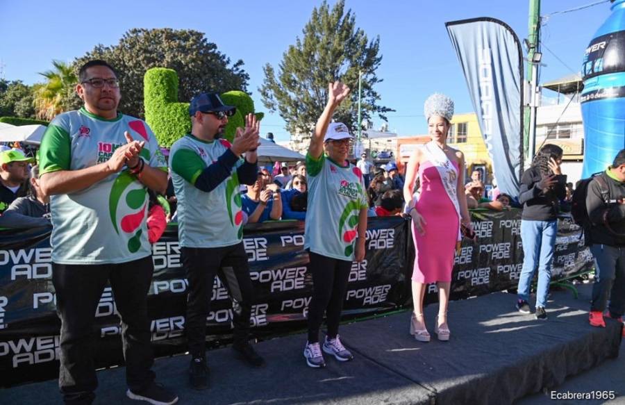 Éxito en la novena carrera atlética de la enchilada