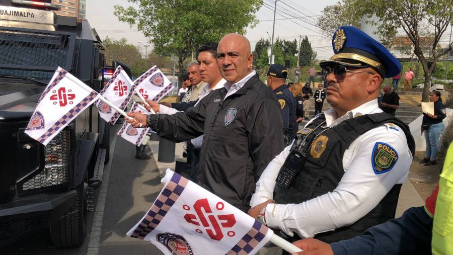 Alcaldía Cuajimalpa y autoridades lanzan operativo 