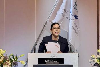 En México la preservación de la paz es una prioridad nacional: Marcela Guerra