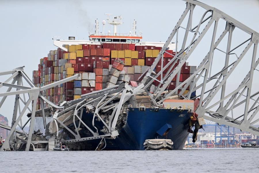 Un puente se derrumba en Baltimore tras chocar contra él un barco