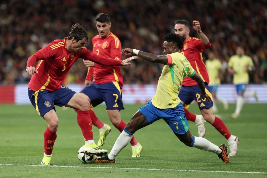 Brasil y Espa&ntilde;a empatan en un simb&oacute;lico partido contra el racismo