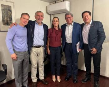 Encuentro de Claudia Sheinbaum con coordinadores y excorcholatas