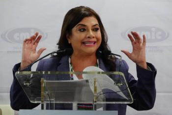 Clara Brugada rechaza que AMLO esté interviniendo en las elecciones de la CDMX