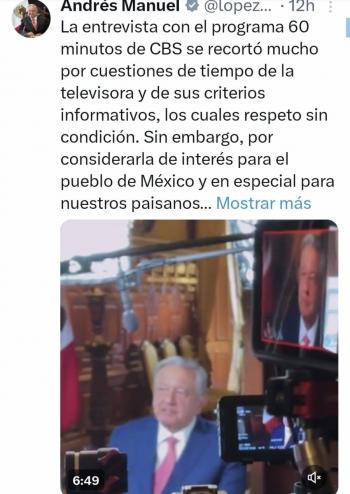 Alguien corrupto ya no puede gobernar M&eacute;xico: AMLO