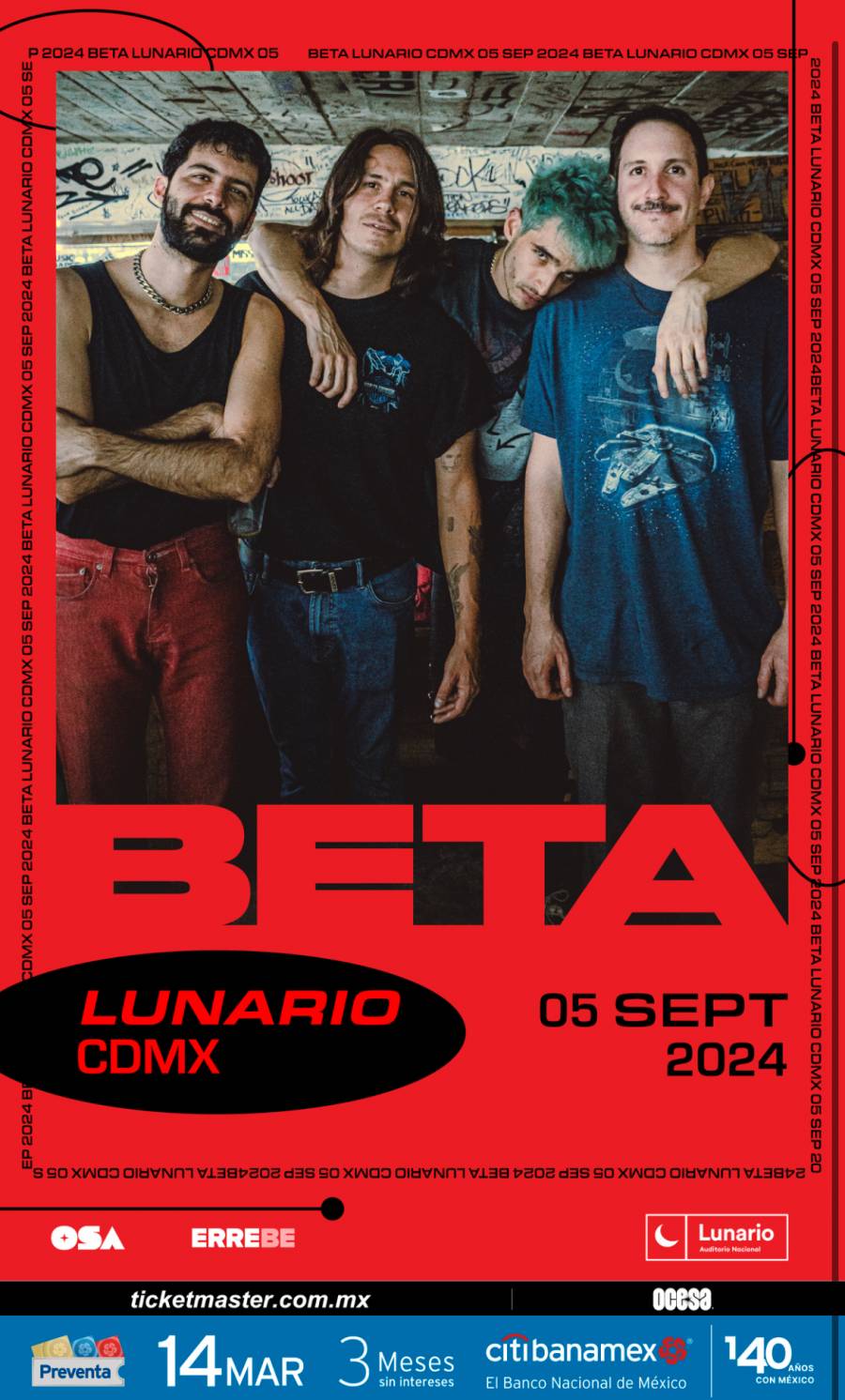BETA: Una noche de puro rock en la Ciudad de M&eacute;xico