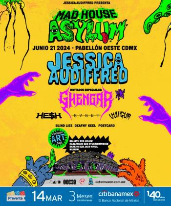 ¡Jessica Audiffred anuncia la edición 2024 del único festival de Bass en México!