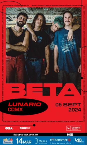 BETA: Una noche de puro rock en la Ciudad de México