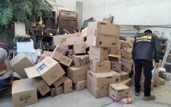 Recuperan cargamento de juguetes robados en Tultitl&aacute;n, Estado de M&eacute;xico