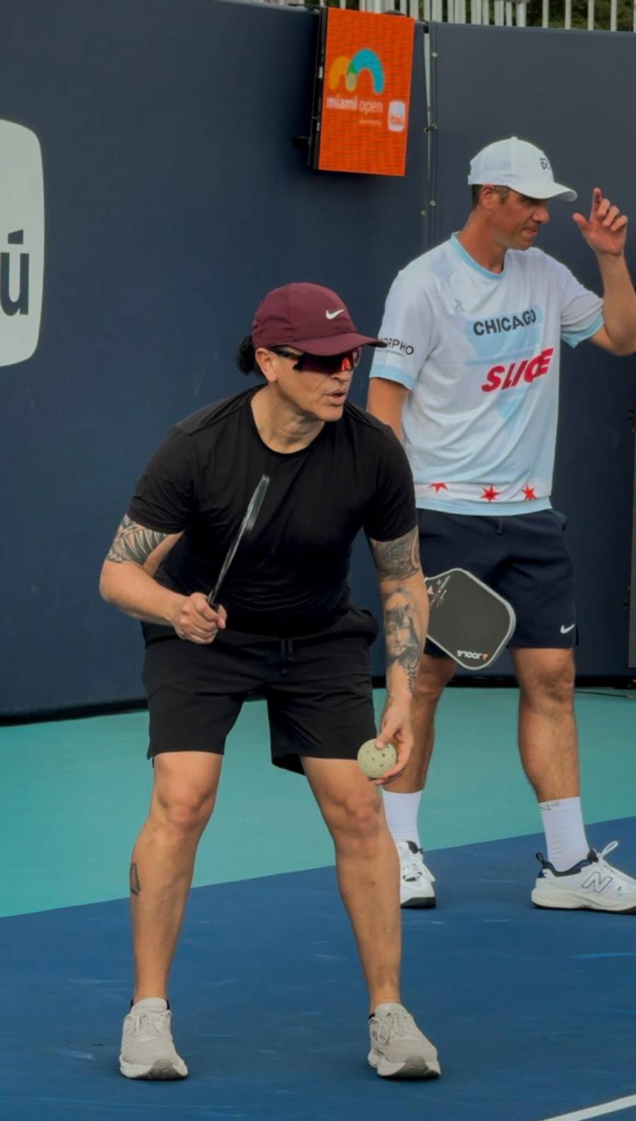 Elvis Crespo demostró sus habilidades deportivas en torneo de Miami 