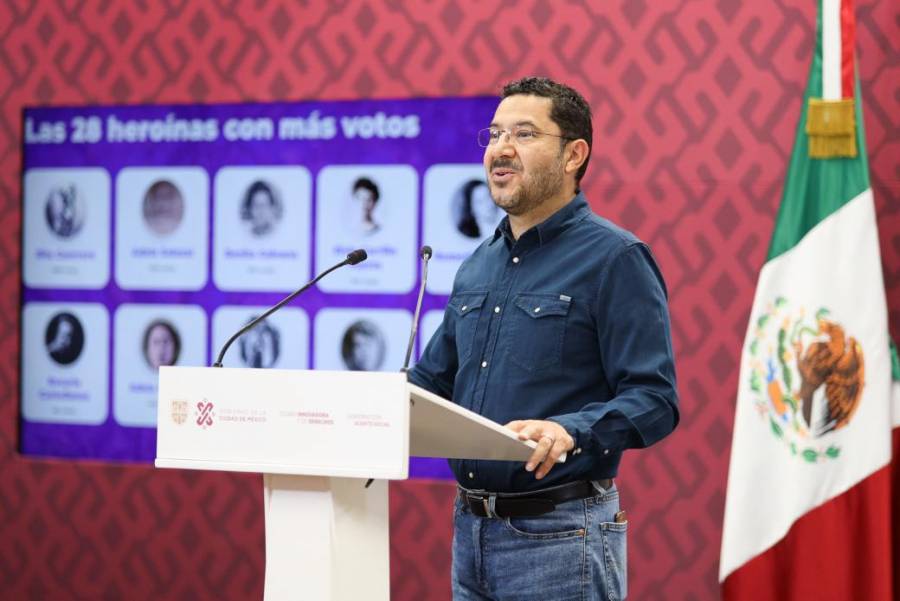 Consulta para renombrar calles y avenidas recibió más de 25 mil votos, dice Batres