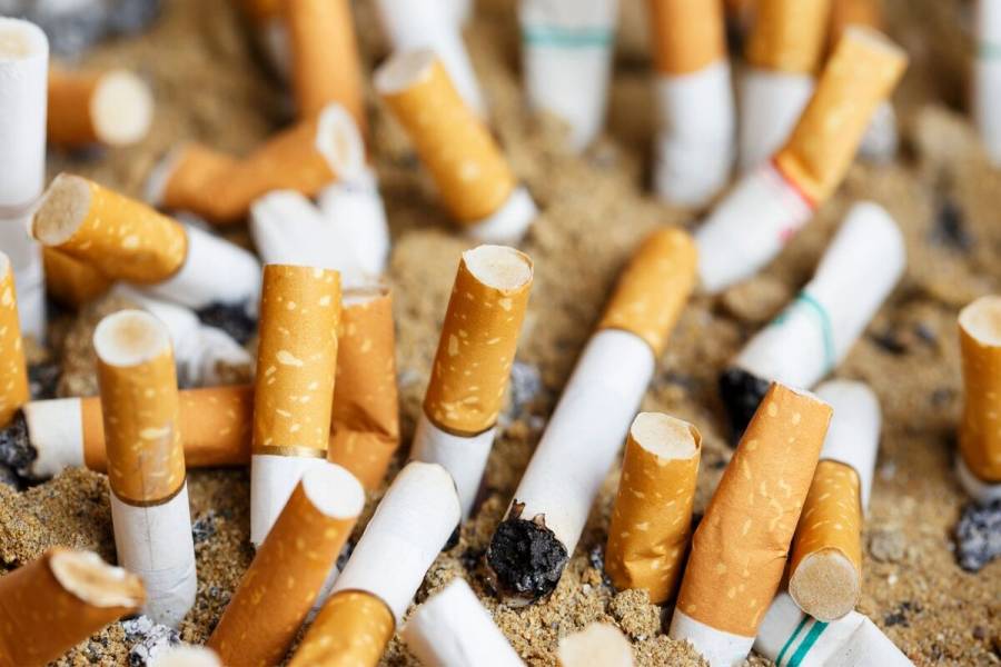Para evitar da&ntilde;os al medio ambiente, impulsan que filtros de cigarros sean biodegradables