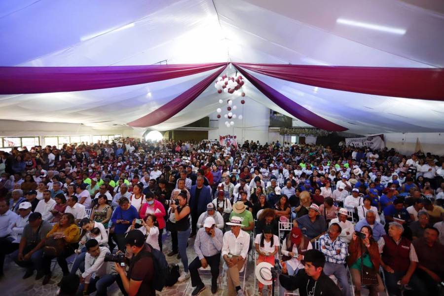 Candidatos de diferentes coaliciones inician sus actividades en Milpa Alta