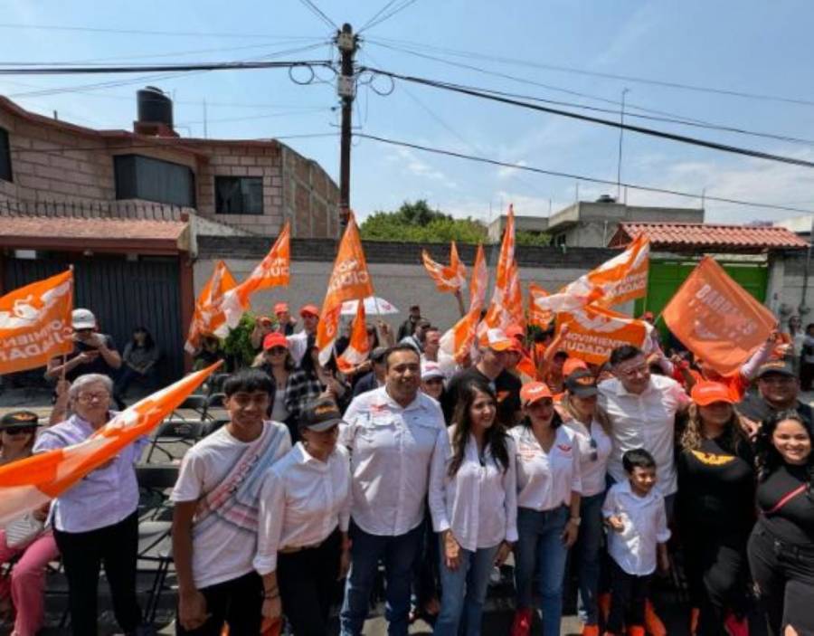 Inicio de campaña de Movimiento Ciudadano en la alcaldía Tlalpan