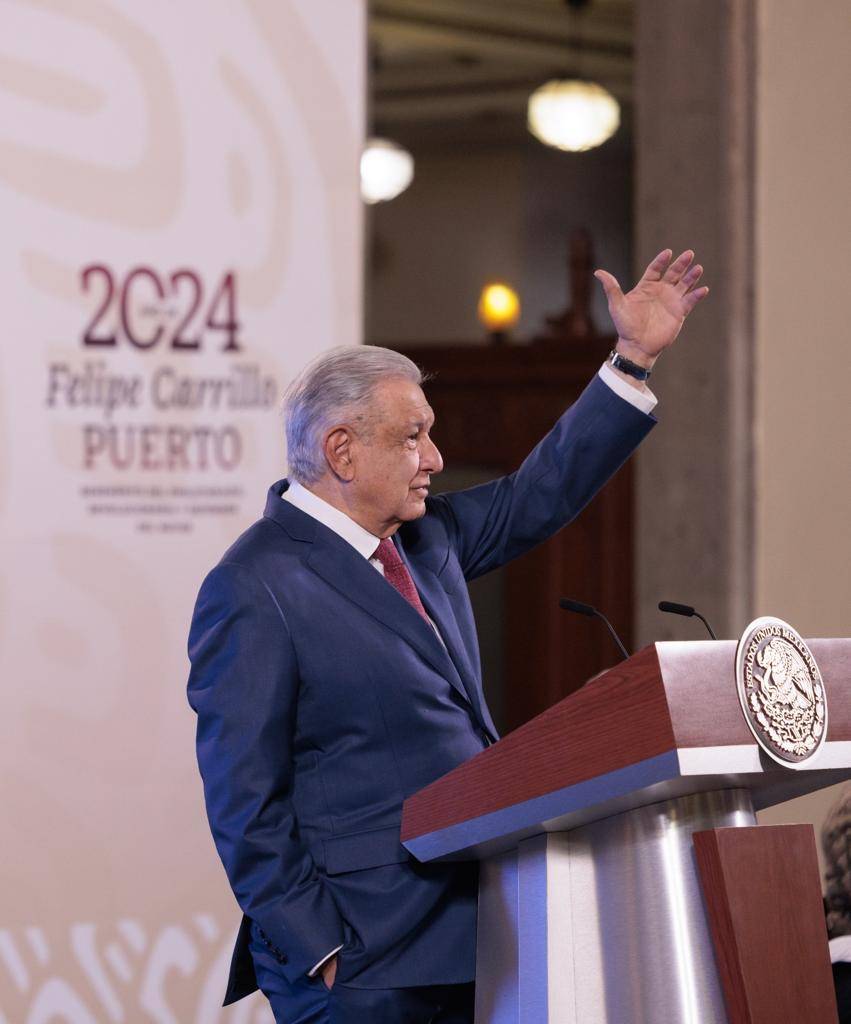 Con una protesta “muy peculiar” bandas sinaloenses defendieron sus derechos, dice Obrador