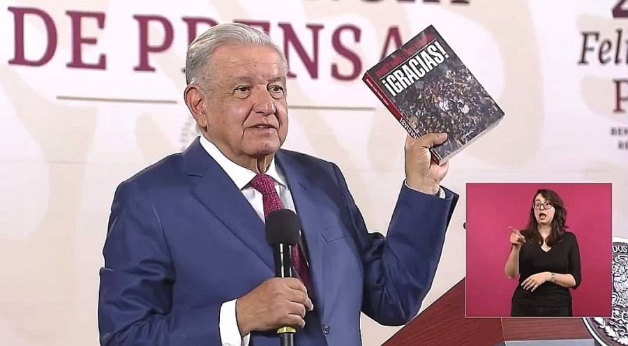 AMLO acusa al TEPJF de actuar “como la Santa Inquisición” al querer prohibir su último libro